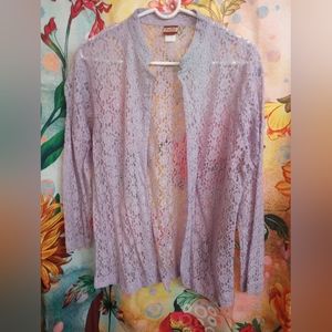 Tudor Court Lace Blouse  Size L